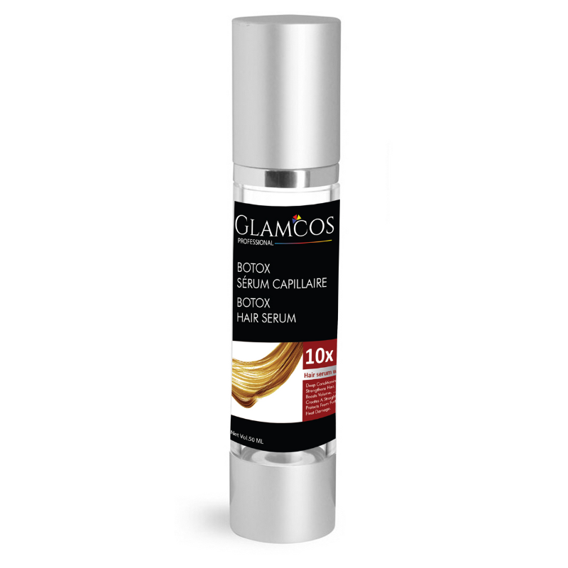 GLAMCOS Professional Botox Hair Serum 50 ml – Deep Conditioning, Frizz Control & Damage Repair for Dry & Treated Hair